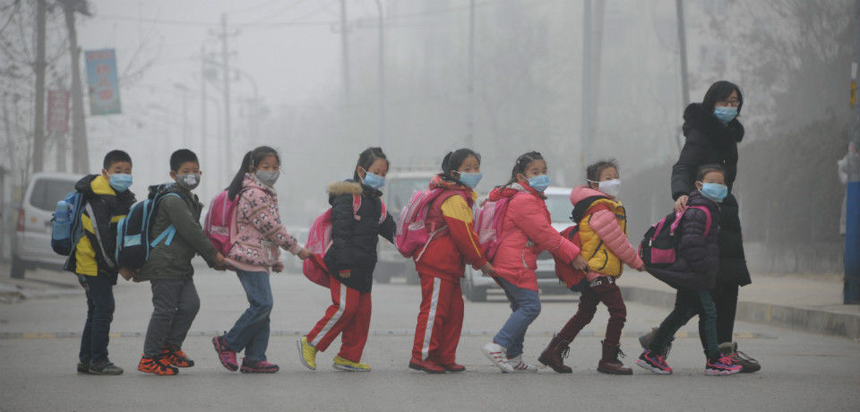 Pollution en Chine