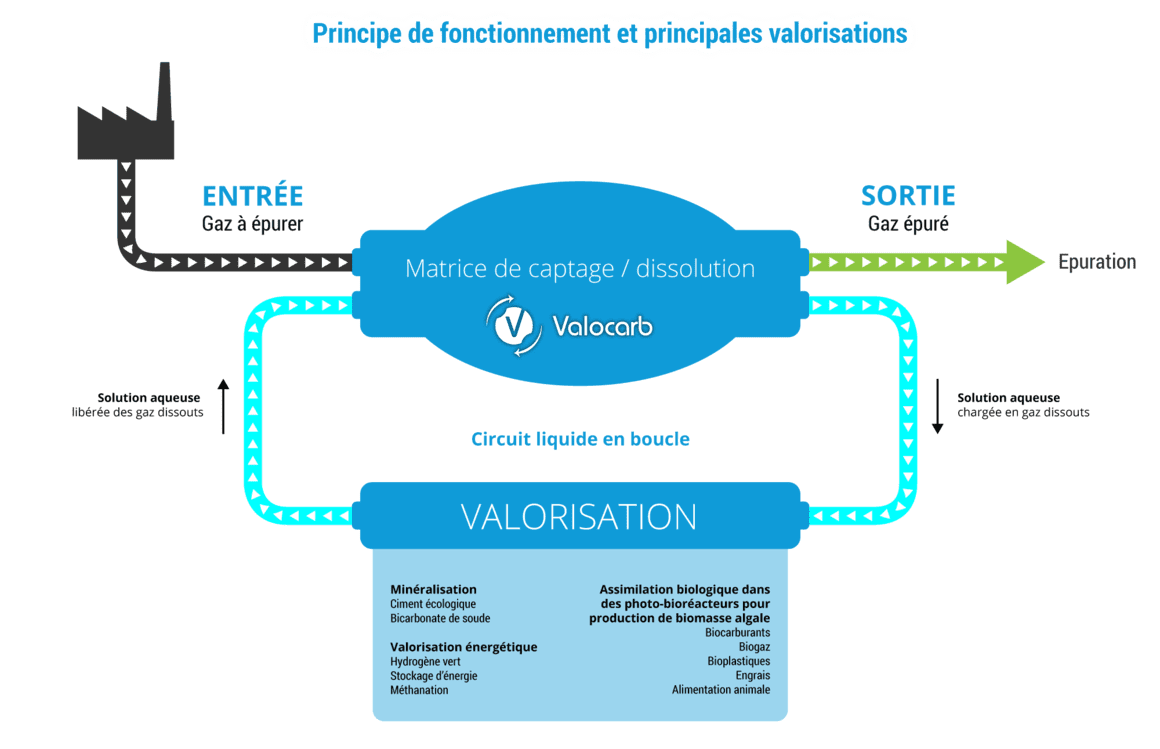 Principe de fonctionnement et principales valorisations